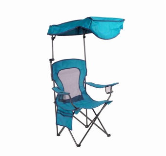 Customized Adjustable Sunshade Portable Metal Beach Chair Foldable Camping Chair Fishing Chair