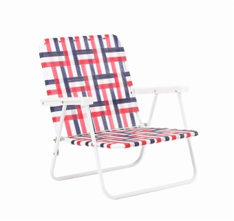 New Model Foldable Portable PP Bandage Or Nylon Webbing Lawn beach Chairs For Park Concert