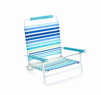 Low Seat Compact Size Lightweight Portable Foldable Sun Beach Chair