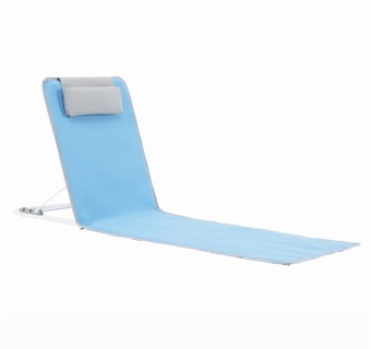 Custom-made Stylish Portable Foldable Beach Mat With Adjustable Backrest For Outdoor Camping
