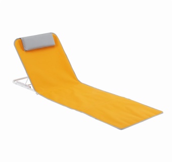 New design Folding Beach Lounge Chairs Mat Waterproof Oxford Beach Mat With Backrest