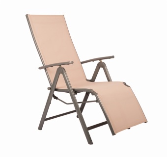 High Quality Outdoor Chaise Lounge Chair Aluminum Sun Loungers Pool Sun Bed Leisure Beach Chair