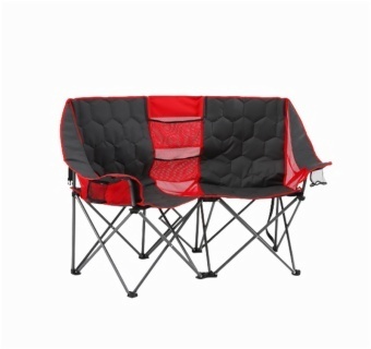 Wholesale Two Seats Folding Portable Garden Outdoor Camping beach Soft Beach Chair With cup holder