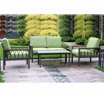 Steel Outdoor KD Sofa Set 2012