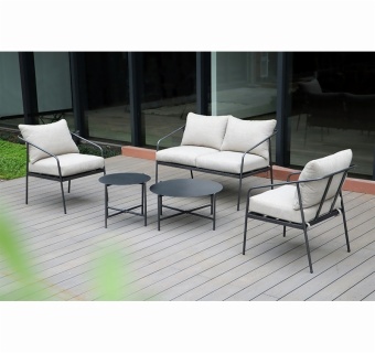 Steel Outdoor KD Sofa Set 2014