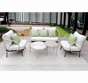 Aluminum Outdoor KD Sofa Set 2101