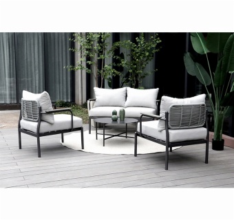 Aluminum outdoor sofa set 4001