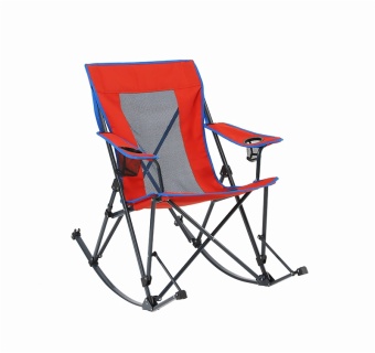 Cheap Deluxe Outdoor Folding Portable lightweight Camp Rocking Chair