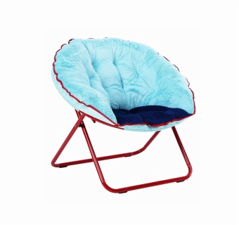 High Quality Comfortable Round High Quality Foldable Moon Light Chair Camping Chair
